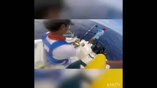Won a big game fishing competition with a 398lbs blue marlin-MAURITIUS