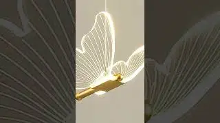Luxury Illumination: Antonio Butterfly LED Pendant Light | Elegance and Innovation  #homedecorideas
