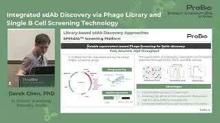 3  Intergrated sdAb Discovery via phage library and single B Cell screening technology