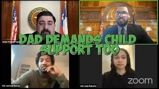 Dad Demands Child Support Too &mdash; We Split Time 3.5 Days Each