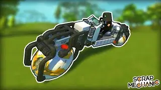BALL Wheels Motorbike with Strafe Control! (Scrap Mechanic Gameplay)