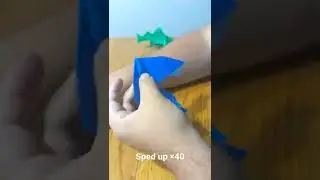 Origami Goatfish designed by Robert Lang