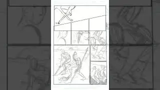 pencilling process timelapse