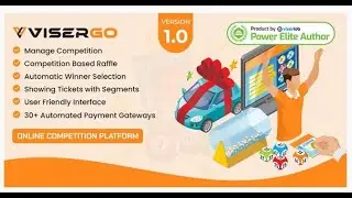 ViserGo- Online Competition Platform with Admin panel full project & source code