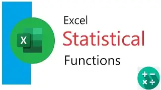 How To Use Statistical Functions In Excel