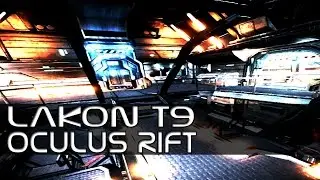 Elite: Dangerous - Walking Around The Lakon Type 9 with the Oculus Rift