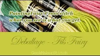 Painting Fairy Cross Stitch - Des fils &eacute;quivalents aux DMC ?!!