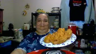 FRIED CHICKEN ASMR  ( no talking )