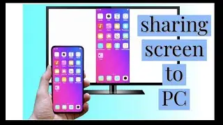 How to share Mobile Screen to PC