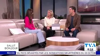 Annie-Soleil Proteau Look du 19 Nov 2024 (Salut Bonjour Week-End)
