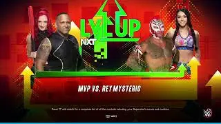 MVP Vs Rey Mysterio | WWE 2K23 PS4 GAMEPLAY
