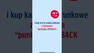 Karty podarunkowe z bonusem punkt&oacute;w - sprawdź jak to działa! 😱  #zakupy #prezent