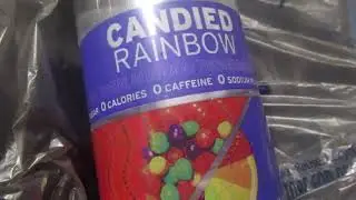 Clear American Candied Rainbow Sparkling Water ( Skittles Flavored Water )