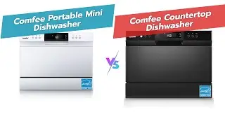 COMFEE&rsquo; Mini vs Countertop Dishwasher! 🧼🚰