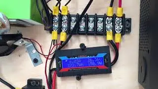 Solar power Sunday 08/19/18 and drok battery monitor review