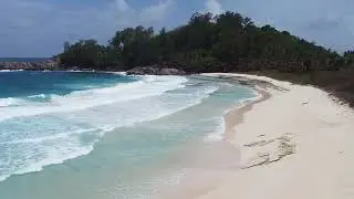 Police Bay beach drone views,South Mahe #Seychelles #mahe #nature&we