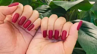 Matte Red Nail Polish 💅🏼