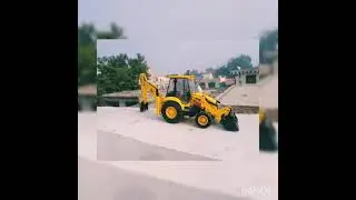 mini jcb stunt