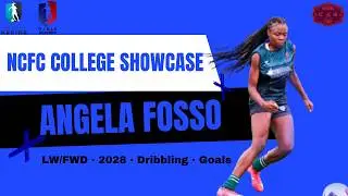 Angela Fosso &middot; 2028 &middot; LW/FWD &middot; NCFC College Showcase Highlights
