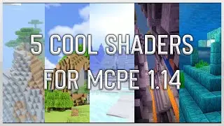5 COOL SHADERS FOR MCPE 1.14