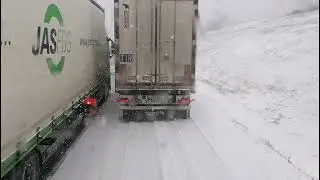 Kierowca⚡Krajowy- Atak zimy w Cieszynie. ⛄⛄⛄😂