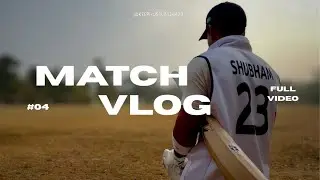A Tough Start To The Year | Full Match Day Vlog | Bowling, Batting & Real Struggles 🏏 #matchvlog 