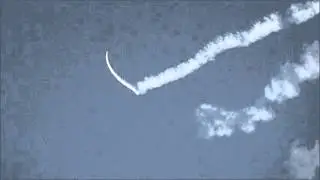 Skywriter Airplane writing in the sky in Florida.