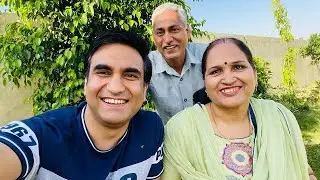 Lockdown in Delhi as soon as I came to India | Time with Parents - Vlog 35 | Lalit Shokeen