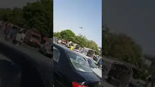 PIA A320 Crash Near Model colony