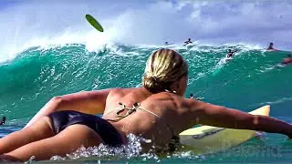 El lugar de surf m&aacute;s peligroso | Olas salvajes | Clip en Espa&ntilde;ol