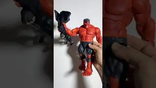 UNBOXING & POSING: Marvel Select Red Hulk #actionfigure #posing #marvelselect #hulk #redhulk
