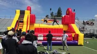Inflatable jousting game. Inflatable jousting rental Gladiator inflatable rental