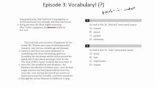 Эпизод 3: Словарный запас! (?) Новое чтение PSAT