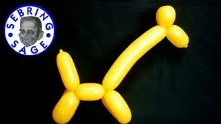 Жираф из воздушных шаров
