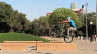 Learn how to bunny hop to manual