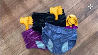 PERIOD UNDERWEAR mensuration panties my experience Do they work? Moontime sucks 🤦&zwj;♀️ 👎👎