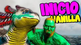 INICIANDO NOSSA AVENTURA AQUATICA VANILLA NA NOVA DLC DO ARK!! - ARK AQUATICA #01