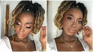 SOFT GLAM Makeup Tutorial #WOC | Super Affordable Products + Beginner Friendly |Jodi The Island Girl