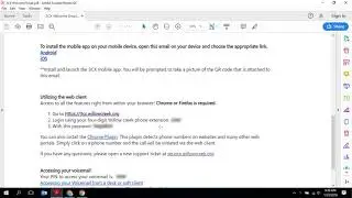 01. Accessing the 3CX Web Client