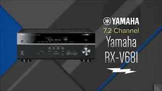 Yamaha 7.2 Channel Black Network A/V Receiver RX-V681 - Overview