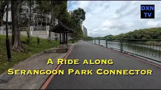 Riding along Serangoon PCN (Park Connector Network), with ChatGPT Information and narration.