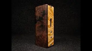 Claro Walnut Burl with Acacia Burl Single 21700 Touch Fire Mod Fynemods