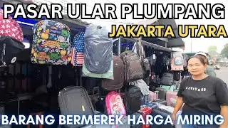 PASAR ULAR PLUMPANG JAKARTA UTARA, PUSAT BARANG BERMEREK DAN EKSPOR HARGANYA MIRING DAN BISA DITAWAR