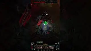 Diablo 4 - Malphas fight! #shorts #barbarian #leveling #gameplay #diablo4 #season3
