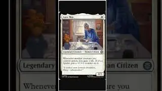 Aunt May MTG Marvel's Spider-Man Spoiler #mtg #mtgarena