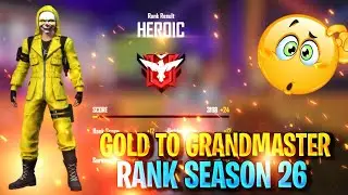 GOLD TO GRANDMASTER SEASON 26 | RANK PUSH TIPS AND TRICKS | #TOTALGAMING #raistar #opshubham
