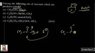 Among the following sets of reactants which one produces anisole?