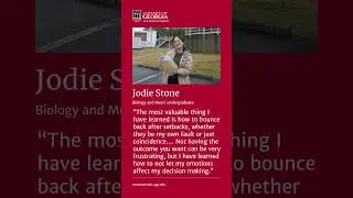 Student Profile: Jodie Stone on her experiences at the UGA New Materials Institute