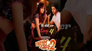 Dream Girl 2 day 4 box office collection #dreamgirl2 #ayushmankhurana #gadar2 #jawan #shorts