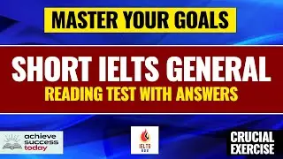 IELTS Short General Reading Test 184 With Answers.